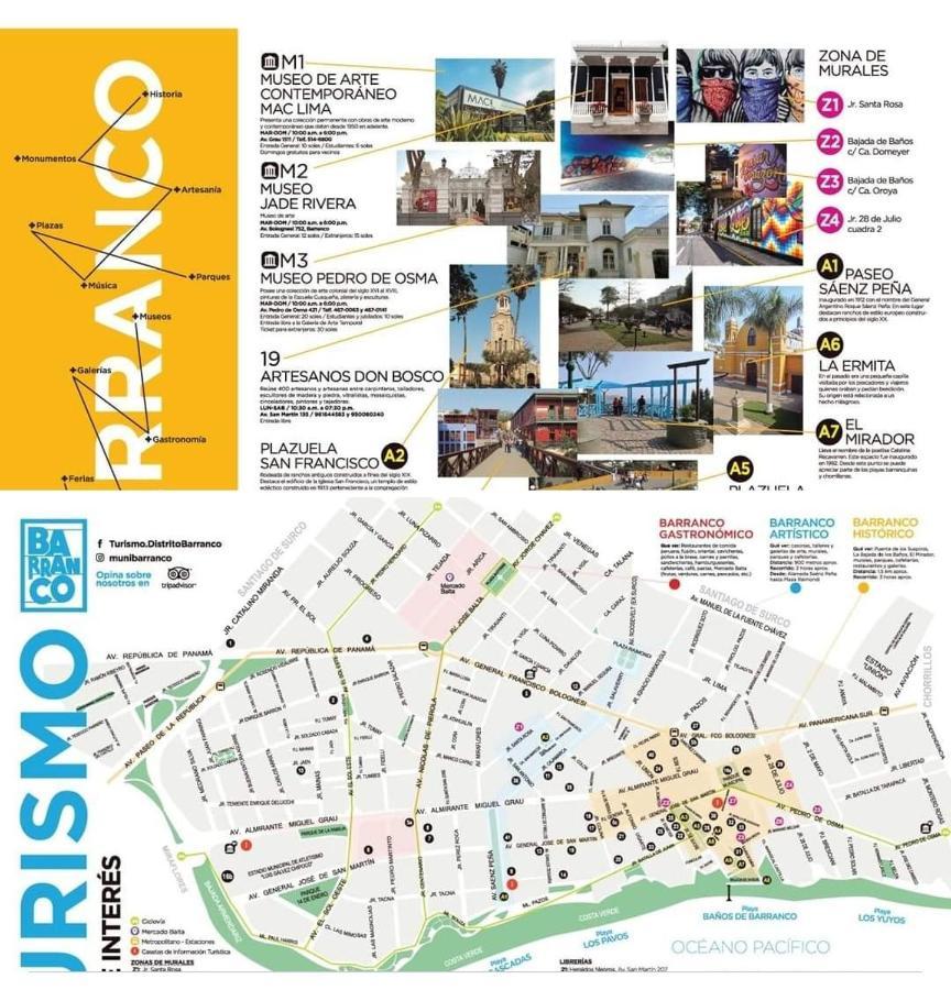 利马Barranco Monumental公寓 外观 照片
